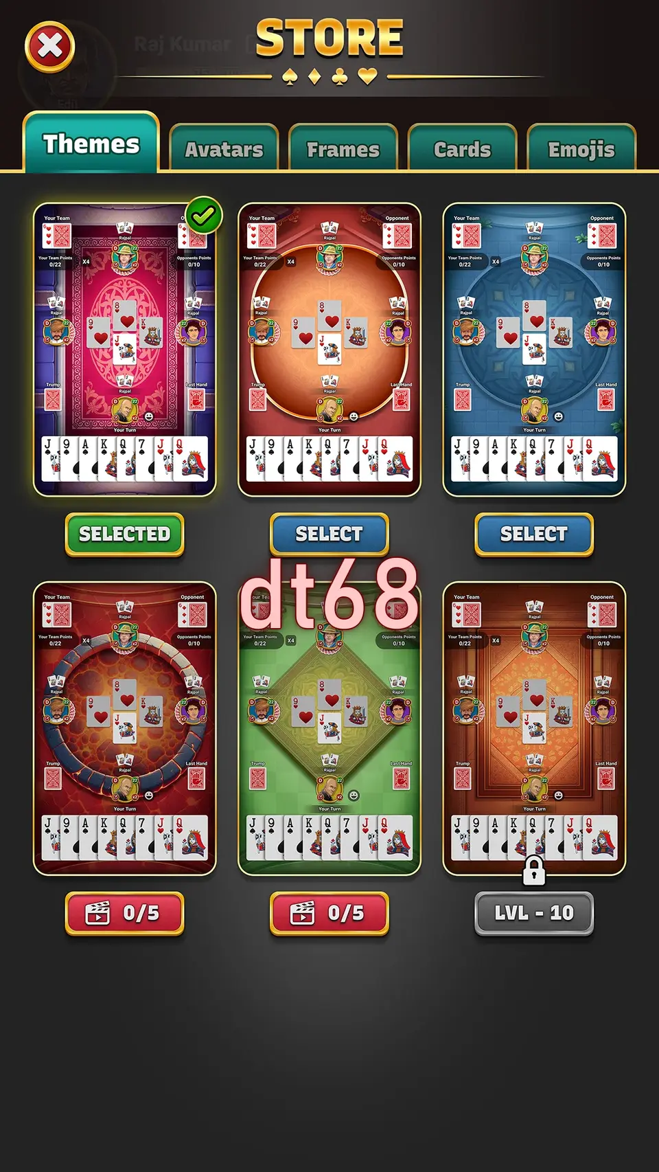 dt68 Đăng nhập